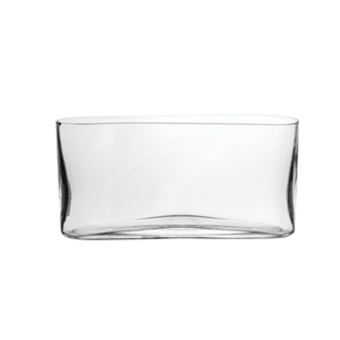 9 3/4" x 4 3/4" Olivia Bowl, Crystal,  Pack Size: 6