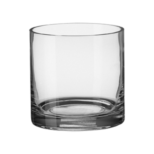 6" x 6" Cylinder, Crystal,  Pack Size: 6