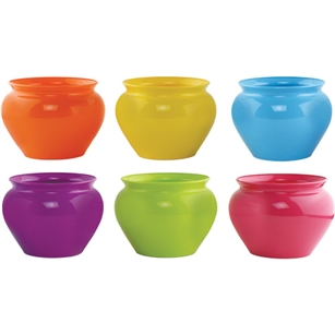 6 1/2" Jardiniere, Popsicle Assortment,  Pack Size: 12