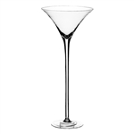 19 1/2" Martini Glass, Crystal,  Pack Size: 1