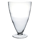 11 7/8" Monroe Vase, Crystal,  Pack Size: 4