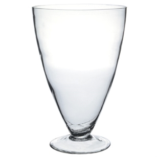 11 7/8" Monroe Vase, Crystal,  Pack Size: 4