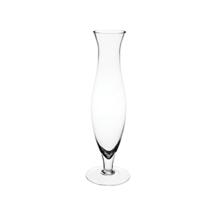 19 3/4" Emma Vase, Crystal,  Pack Size: 6