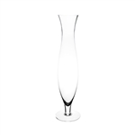 24" Emma Vase, Crystal,  Pack Size: 6