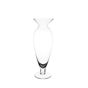 19 3/4" Julia Vase, Crystal,  Pack Size: 4