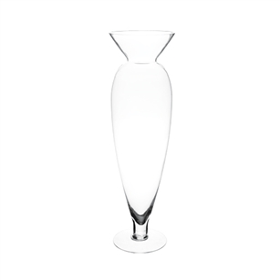 24" Julia Vase, Crystal,  Pack Size: 2