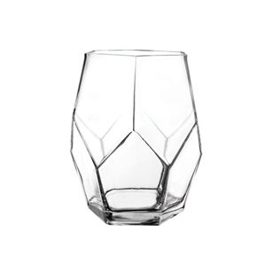 6" Prism Vase, Crystal,  Pack Size: 8