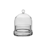 4 3/4" x 6" Terrarium Cloche, Crystal,  Pack Size: 6