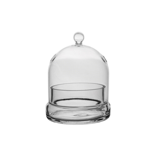 4 3/4" x 6" Terrarium Cloche, Crystal,  Pack Size: 6