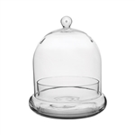 7" x 8 1/4" Terrarium Cloche, Crystal,  Pack Size: 4