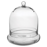 10" x 11 3/8" Terrarium Cloche, Crystal,  Pack Size: 4