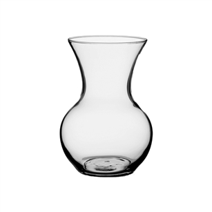 7" Sweetheart Vase, Crystal,  Pack Size: 12