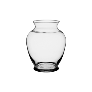 6 1/4" Ginger Vase, Crystal,  Pack Size: 12