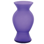 8 3/4" Sophia Vase, Violet Frost,  Pack Size: 6