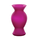 8 3/4" Sophia Vase, Raspberry Frost,  Pack Size: 6
