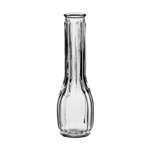 9" Fluted Bud Vase, Crystal,  Pack Size: 24