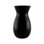 8" Jordan Vase, Black,  Pack Size: 6