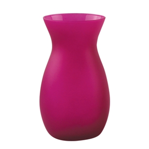 8" Jordan Vase, Raspberry Frost,  Pack Size: 6