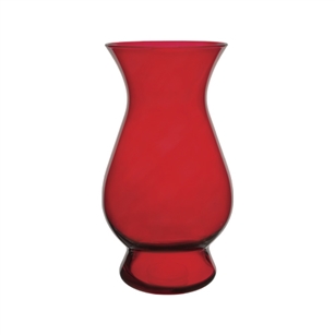 8 3/4" Bella Vase, Ruby,  Pack Size: 6