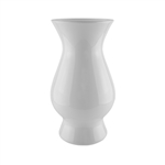 8 3/4" Bella Vase, White,  Pack Size: 6