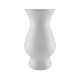 8 3/4" Bella Vase, White,  Pack Size: 6