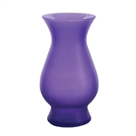 8 3/4" Bella Vase, Violet Frost,  Pack Size: 6
