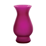 8 3/4" Bella Vase, Raspberry Frost,  Pack Size: 6