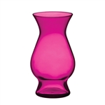 8 3/4" Bella Vase, Raspberry,  Pack Size: 6