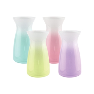 6 3/8" Vibe Vase, Cottage Lane Ombre Asst.,  Pack Size: 12