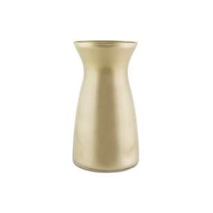 6 3/8" Vibe Vase, Champagne,  Pack Size: 12