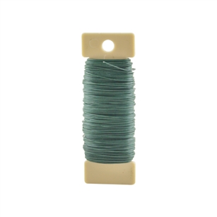 22 Gauge 1/4 lb Paddle Wire, Green,  Pack Size: 160