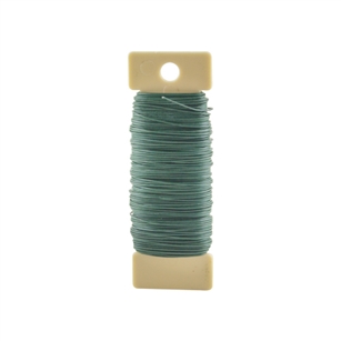 26 Gauge 1/4 lb Paddle Wire, Green,  Pack Size: 160