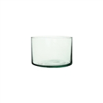 6" x 4" Cylinder, Crystal,  Pack Size: 6