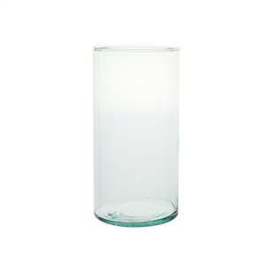 4" x 8" Cylinder, Crystal,  Pack Size: 12