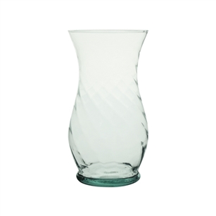 9 1/2" Optic Rose Vase, Crystal,  Pack Size: 12