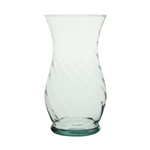 10 1/2" Optic Rose Vase, Crystal,  Pack Size: 6