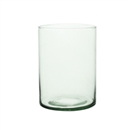 8" Cylinder Hurricane Vase, Crystal,  Pack Size: 4