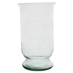 13 3/8" Hurricane Vase, Crystal,  Pack Size: 4