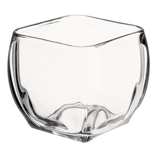 4 1/4" Large Tapered Square, Crystal,  Pack Size: 12