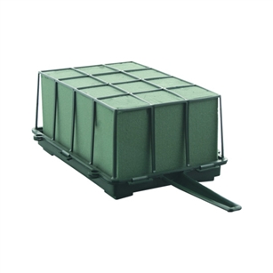 2/3 Brick Cage with Aquafoam, Green,  Pack Size: 12