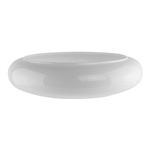 9 1/4" Lotus Bowl, White,  Pack Size: 12