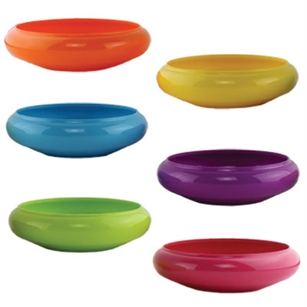 9 1/4" Lotus Bowl, Popsicle Assortment,  Pack Size: 12