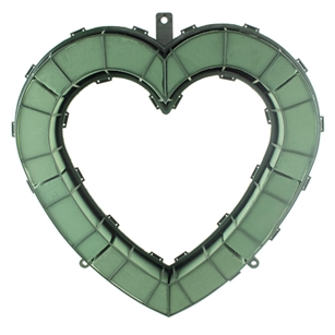 24" Open Heart, Green,  Pack Size: 2