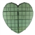 24" Solid Heart, Green,  Pack Size: 2