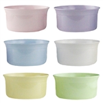 6" Cache Dish, Seaside Pastel Assortment,  Pack Size: 24