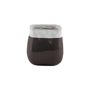 5 5/8" Soren Vase, Black,  Pack Size: 6