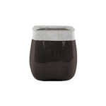 6 1/2" Soren Vase, Black,  Pack Size: 4