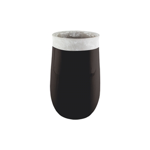 9 3/4" Dane Vase, Black,  Pack Size: 3