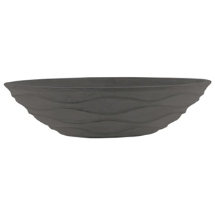 15 1/2" x 6" Urban Wave Bowl, Slate,  Pack Size: 4