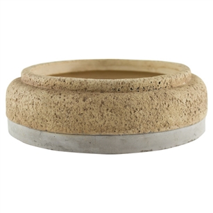 9 1/2" Modern Cork Dish Garden, Modern Cork,  Pack Size: 6